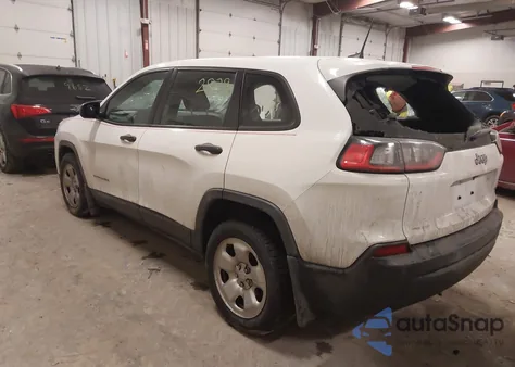 2019 Jeep Cherokee Sport from USA, damaged, VIN 1C4PJLAB8KD132836